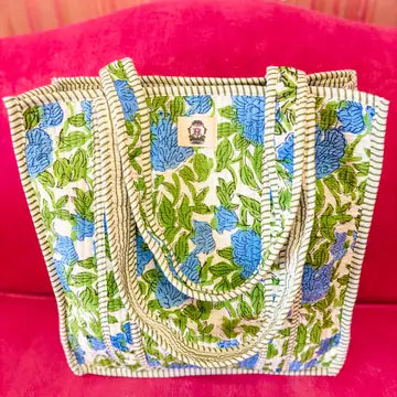The Blue Bloom Carryall