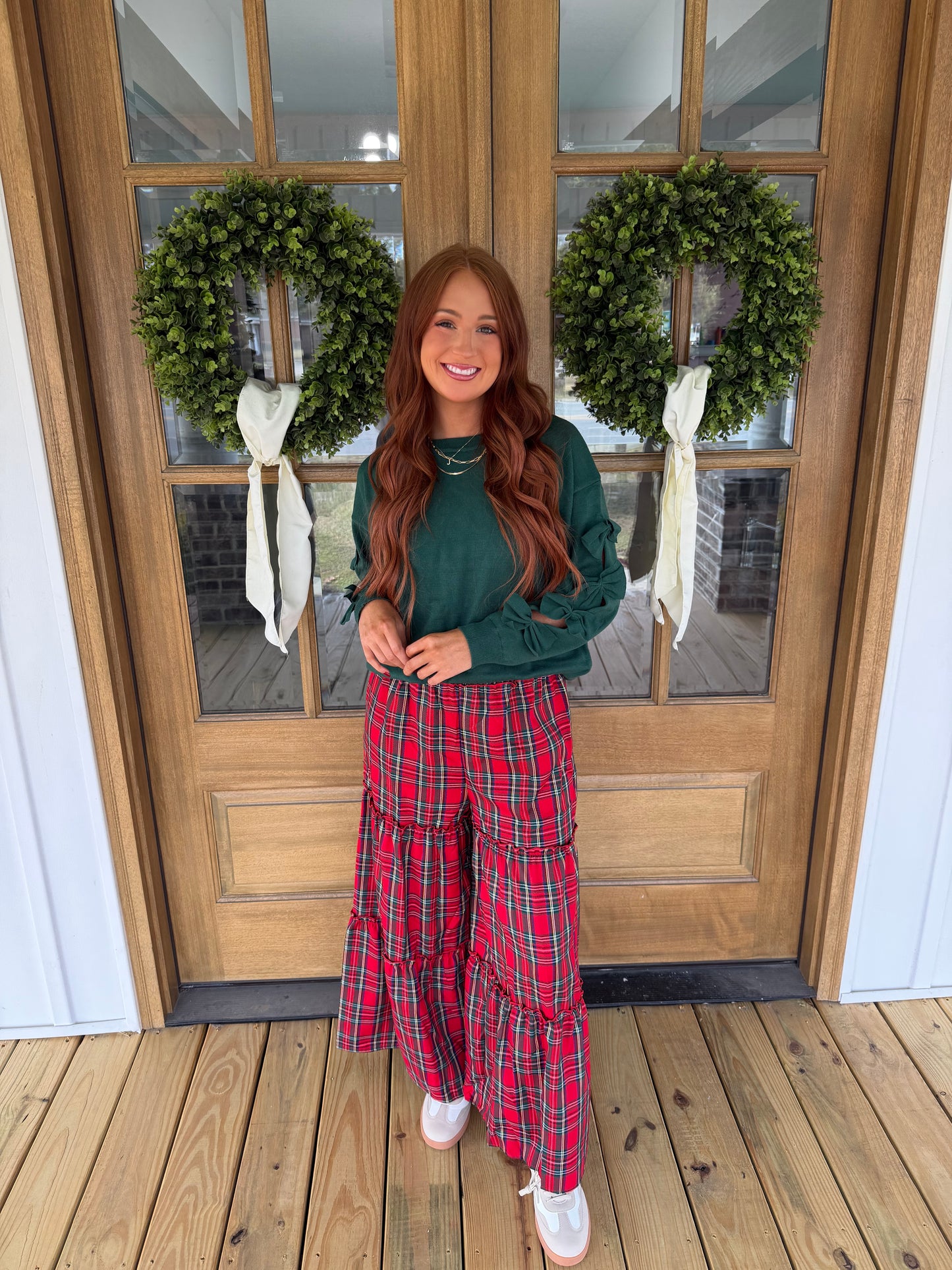 Holly Jolly Tiered Pants