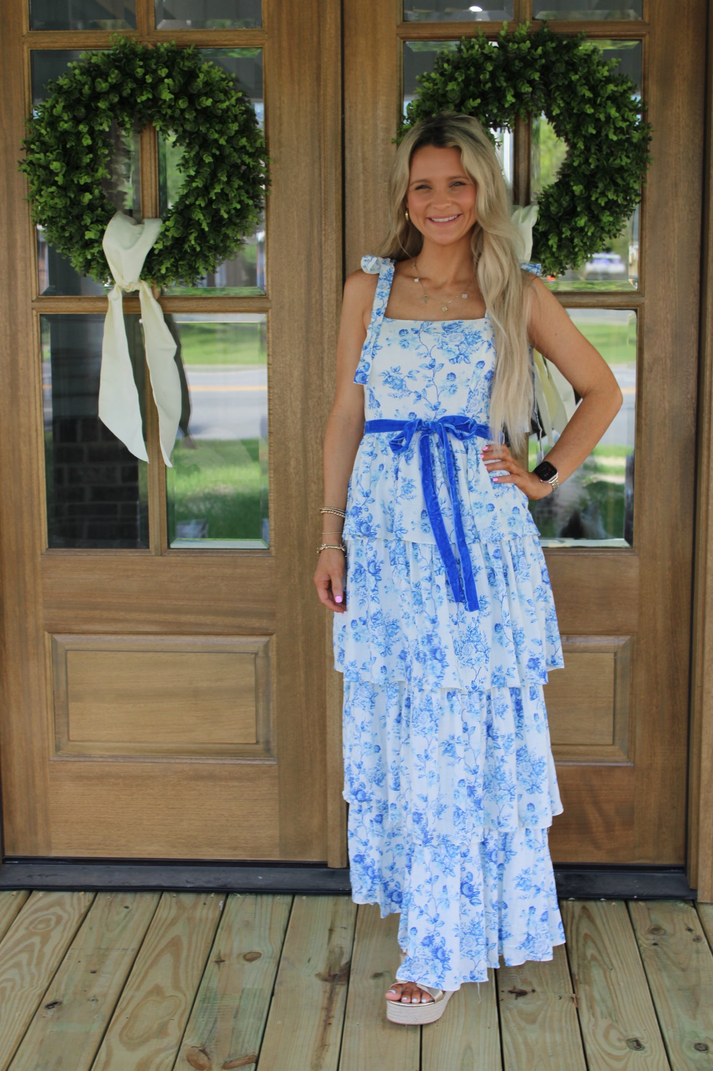 Bluebell Romance Maxi Dress