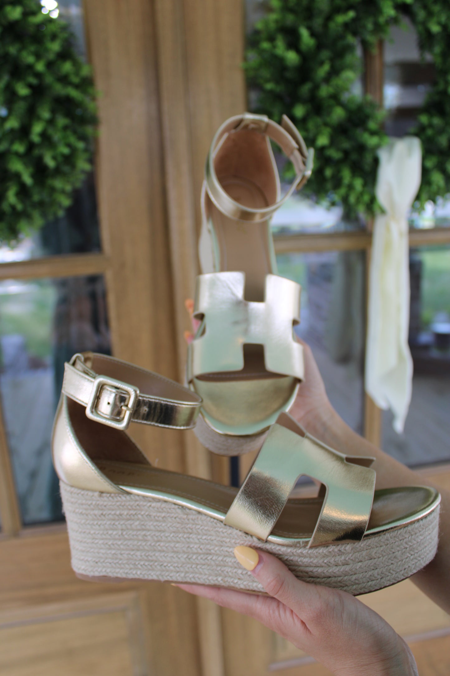 Golden Hour Wedge Sandals