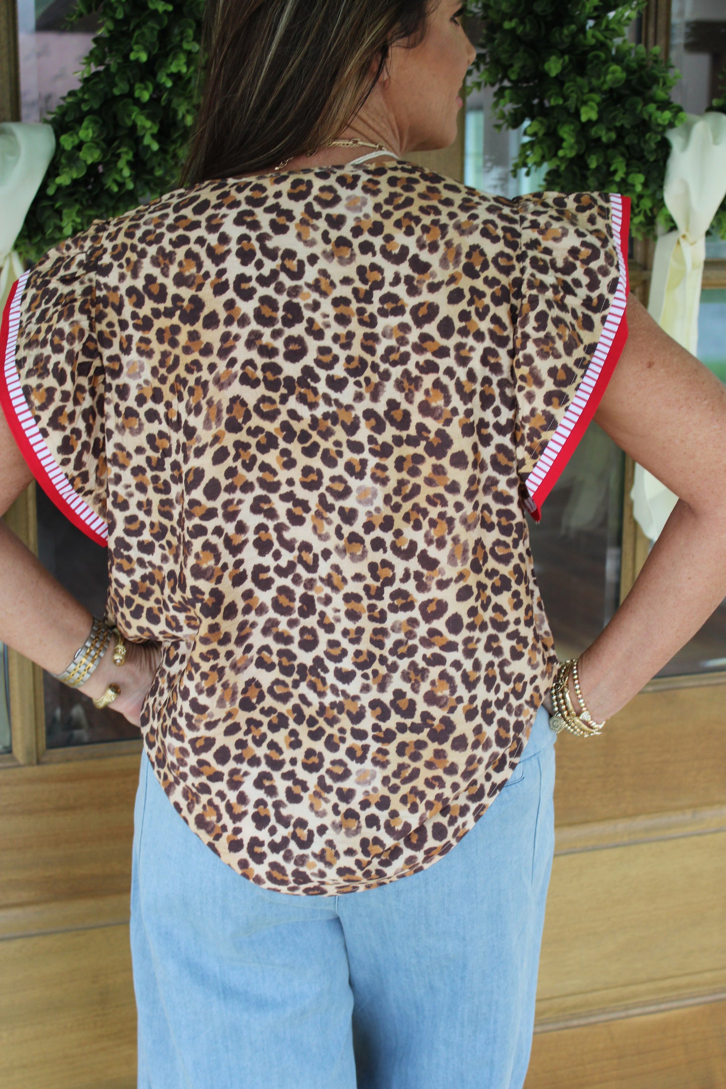 Wild Thing Smocked Ruffle Blouse