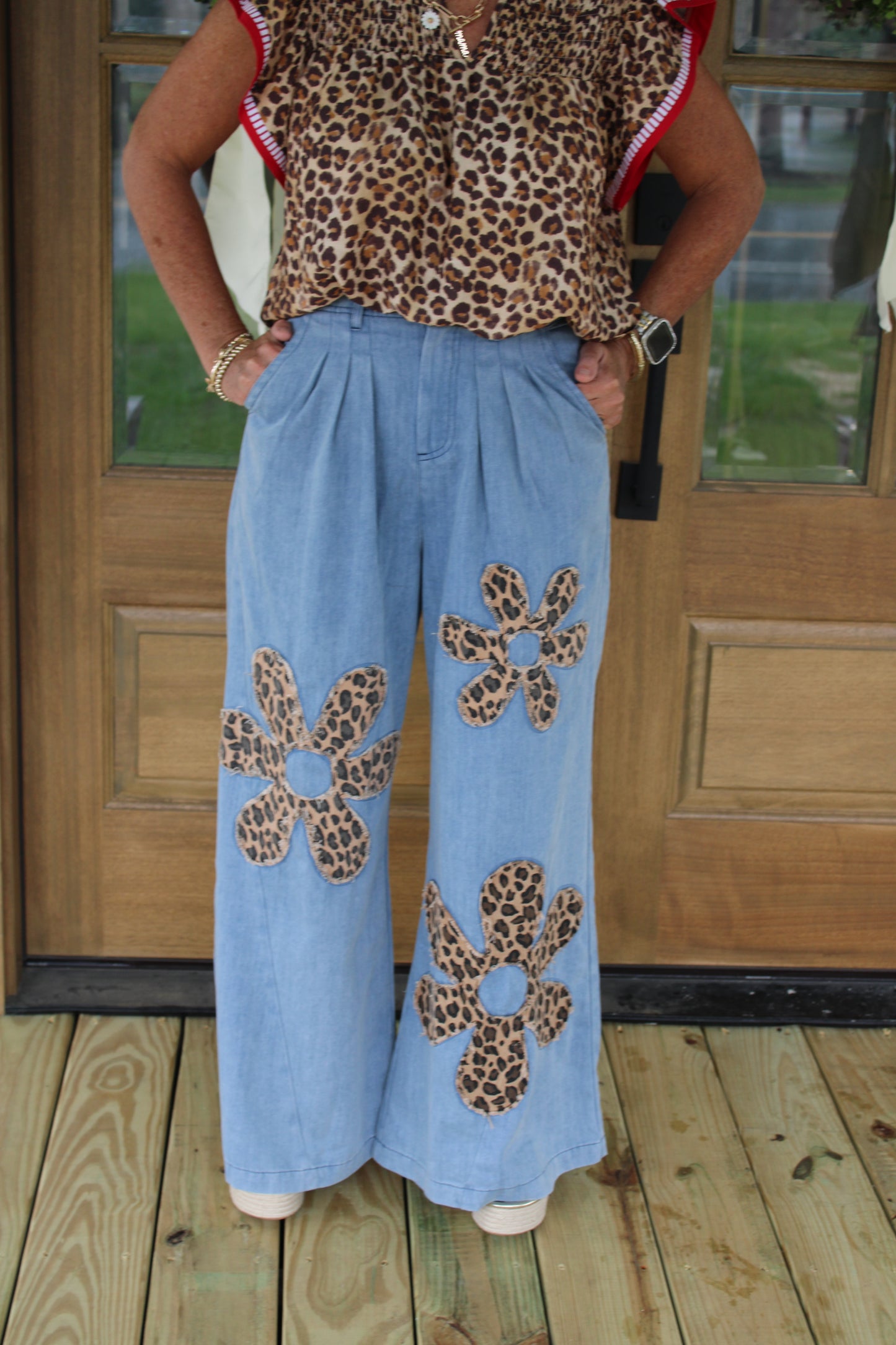 Wildflower Flare Pants